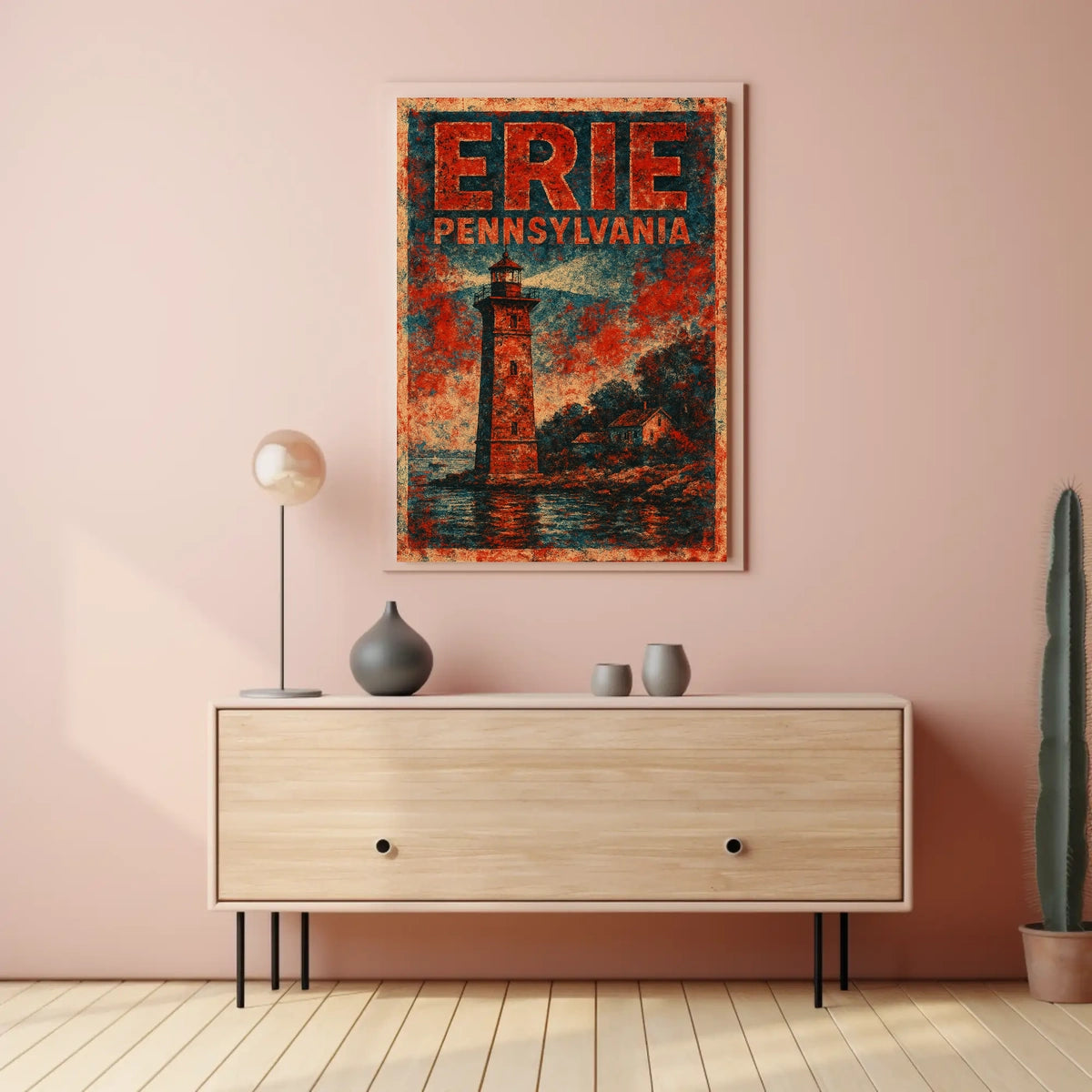 Erie, Pennsylvania Lighthouse Poster