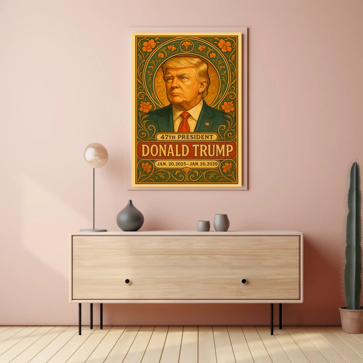 Donald Trump Legacy Baroque Patriotic Poster