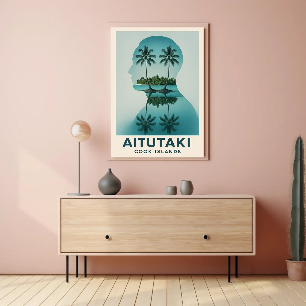 Aitutaki Cook Islands Paradise Poster