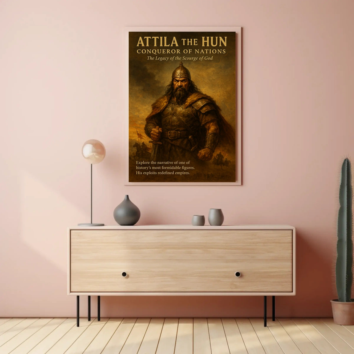 Attila The Hun Conqueror Of Nations Poster