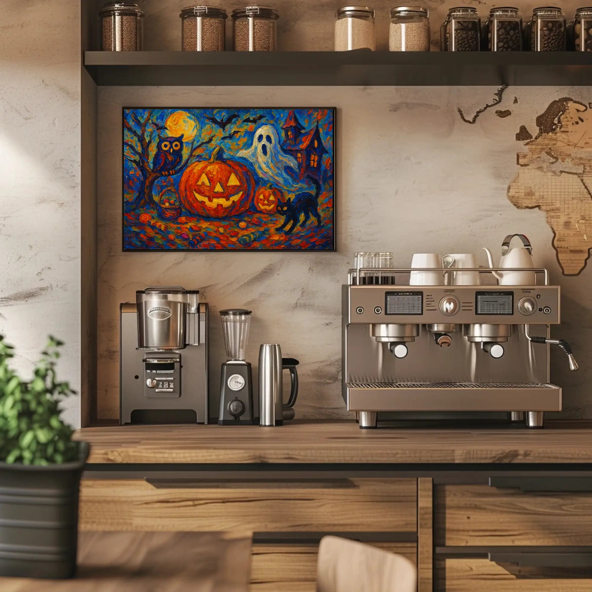 Halloween Night Spectacle Poster