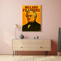 Millard Fillmore Scenic Vintage Decor Lovers Poster