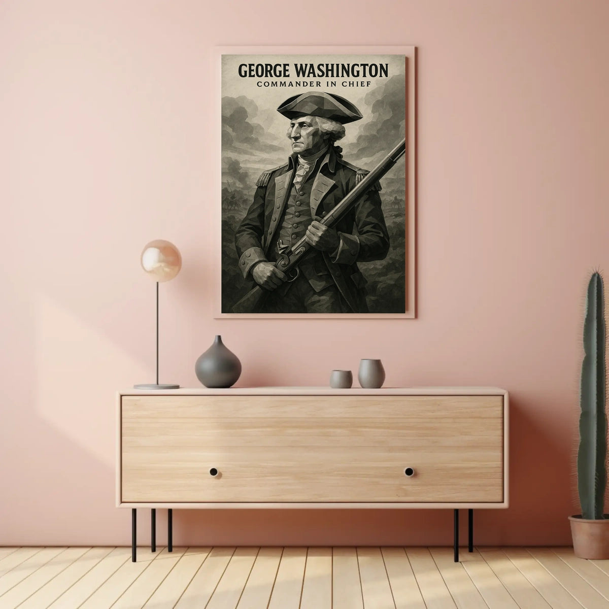 George Washington Commander In Chief Poster