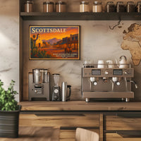 Scottsdale Desert Charm Poster Wall Art