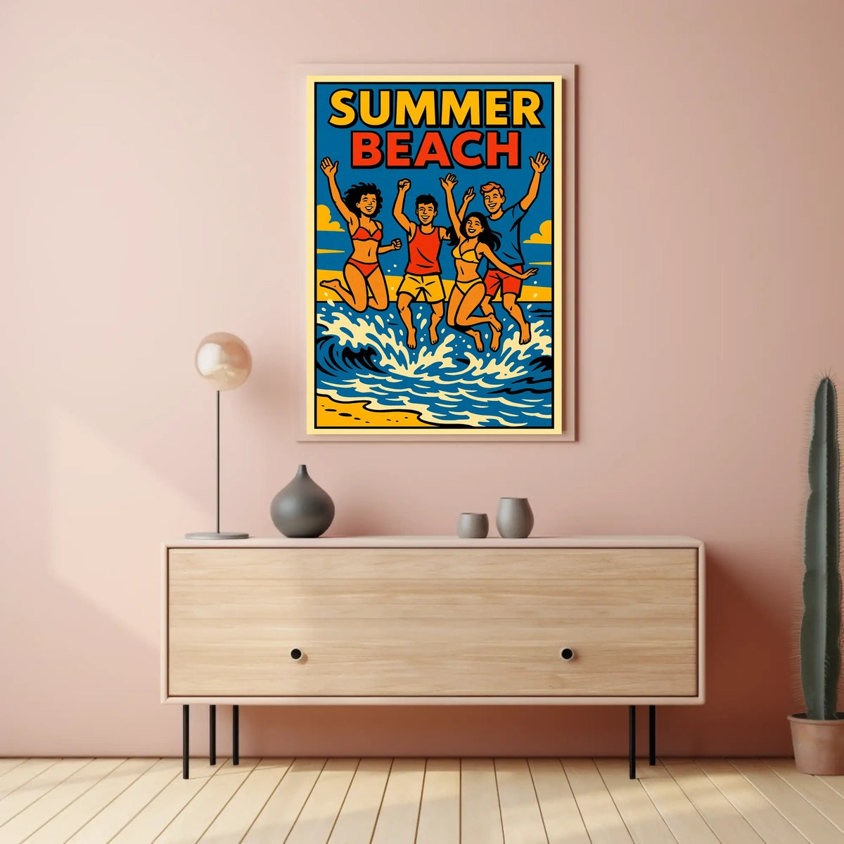 Summer Beach Fun Poster