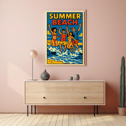 Summer Beach Fun Poster