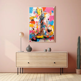 Vibrant Tower Poster