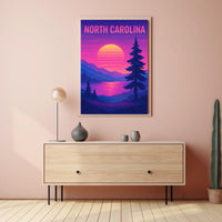 North Carolina Sunset Poster