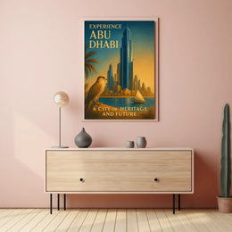 Experience Abu Dhabi Poster