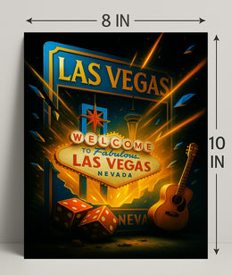 Welcome to Fabulous Las Vegas Poster PosterGoat