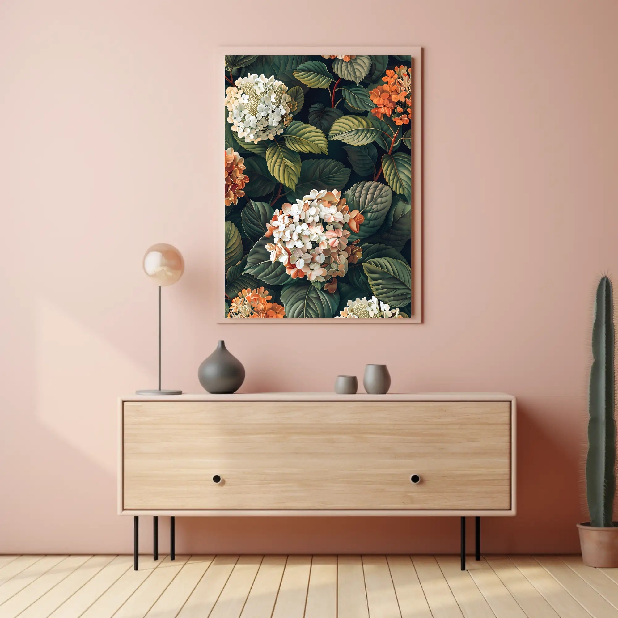 Floral Elegance Wall Art Print for Decor Lovers