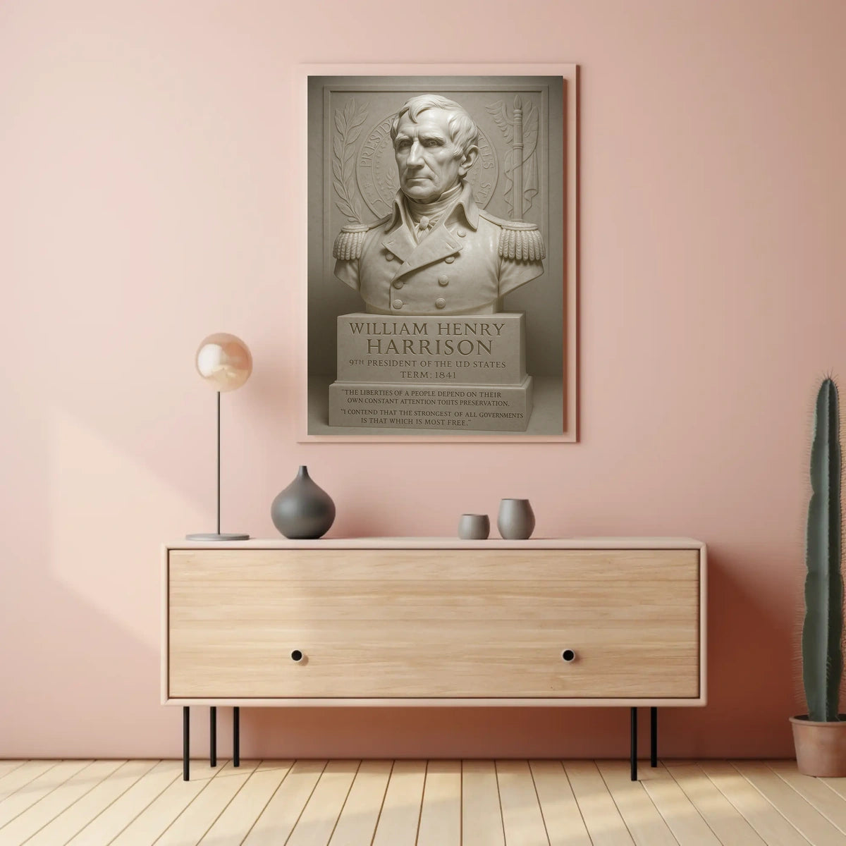 William Henry Harrison 9Th President Poster
