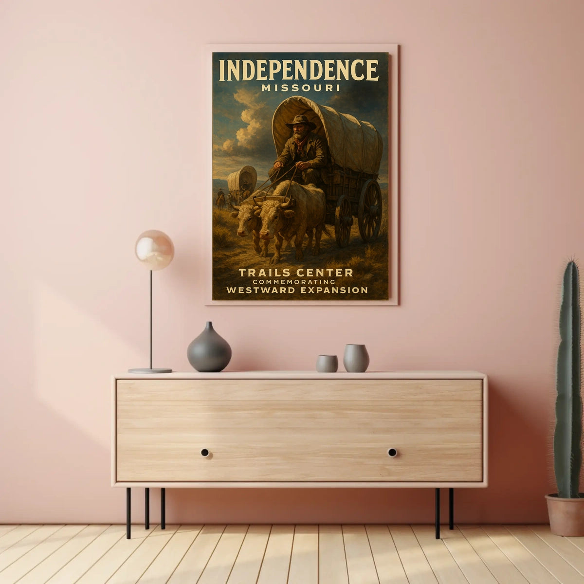 Independence, Missouri Commemorating Poster