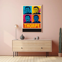 Thorpe Iconic Legacy Art Poster