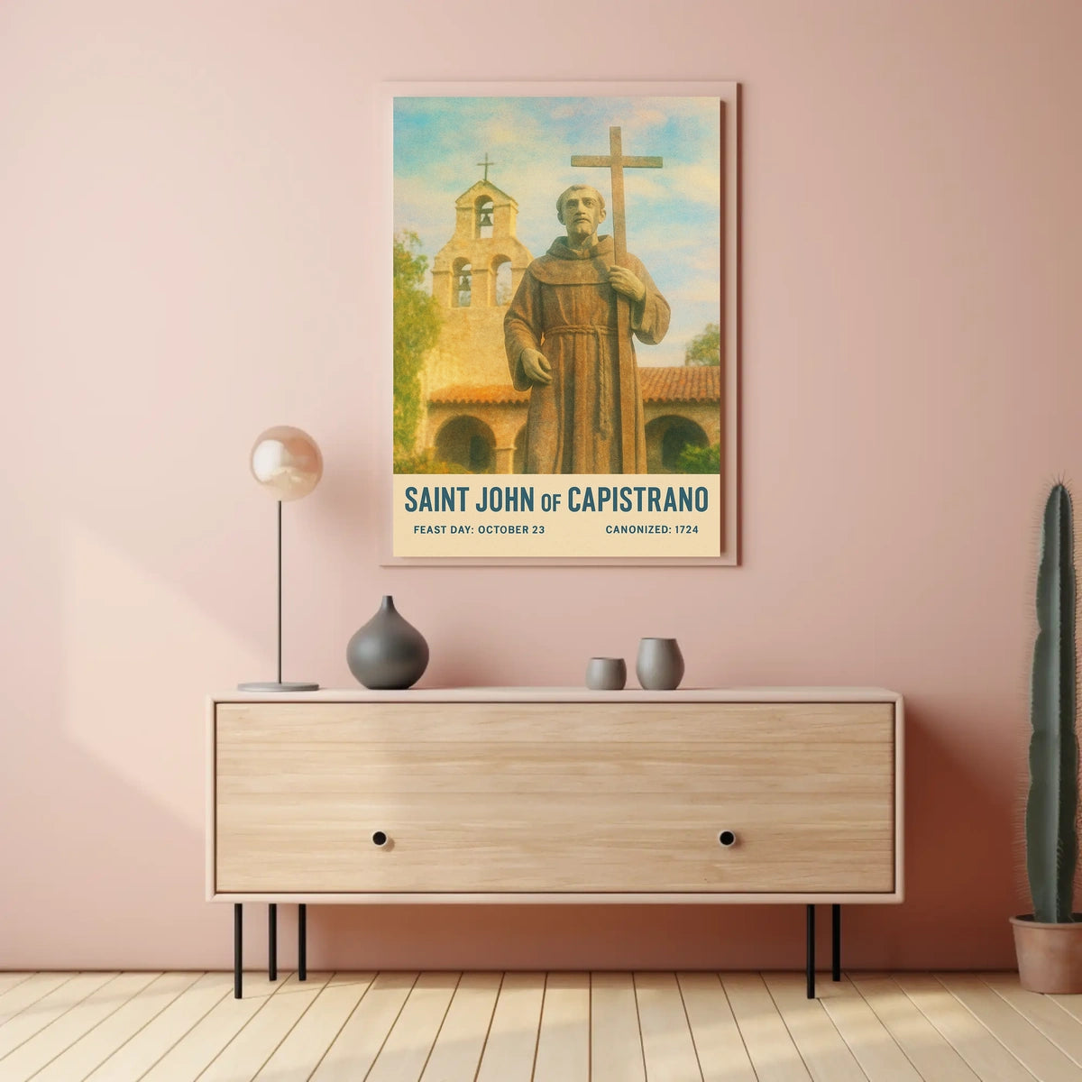 Saint John Of Capistrano Poster