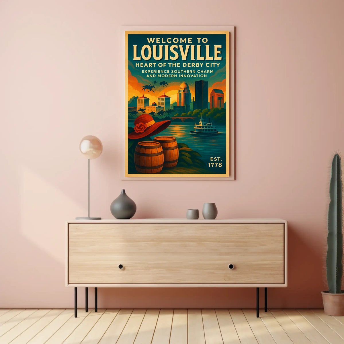 Welcome to Louisville Poster