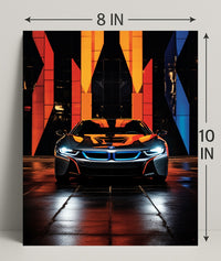 Futuristic Elegance Poster