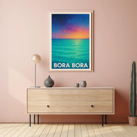 Bora Bora Tropical Paradise Poster