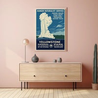 Yellowstone National Park Poster