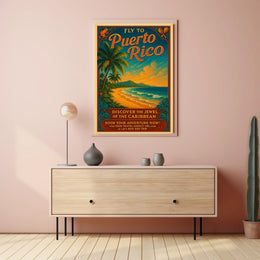 Discover The Jewel Of The Caribbean Poster
