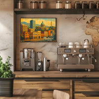 Malawi Cityscape Travel Photography Poster