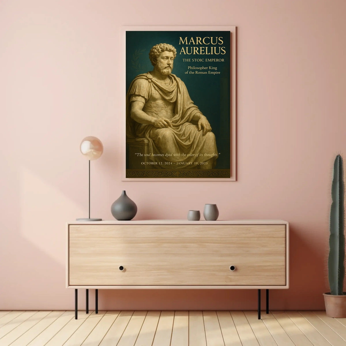 Marcus Aurelius The Stoic Emperor Poster