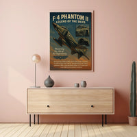 F-4 Phantom II Legend of the Skies Poster