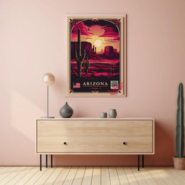 Arizona Sunset Poster