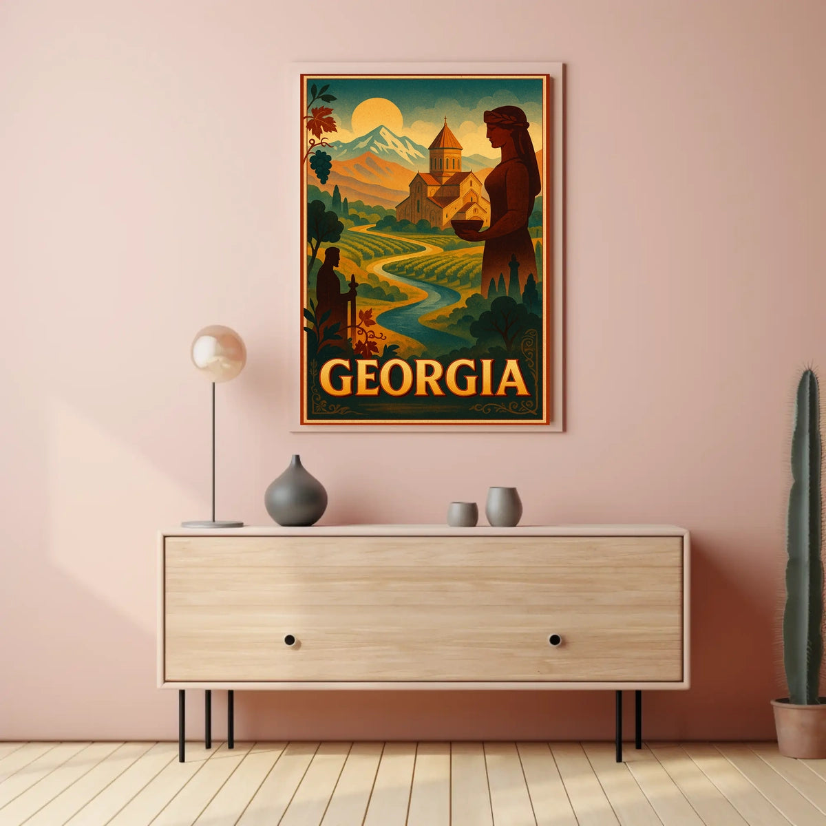 Discover Georgia Poster