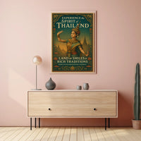 Thailand Cultural Heritage Culture Vintage Tradition Poster