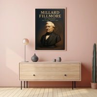 Millard Fillmore Bust: Historical or Presidential Poster PosterGoat