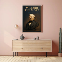 Millard Fillmore Bust: Historical or Presidential Poster PosterGoat