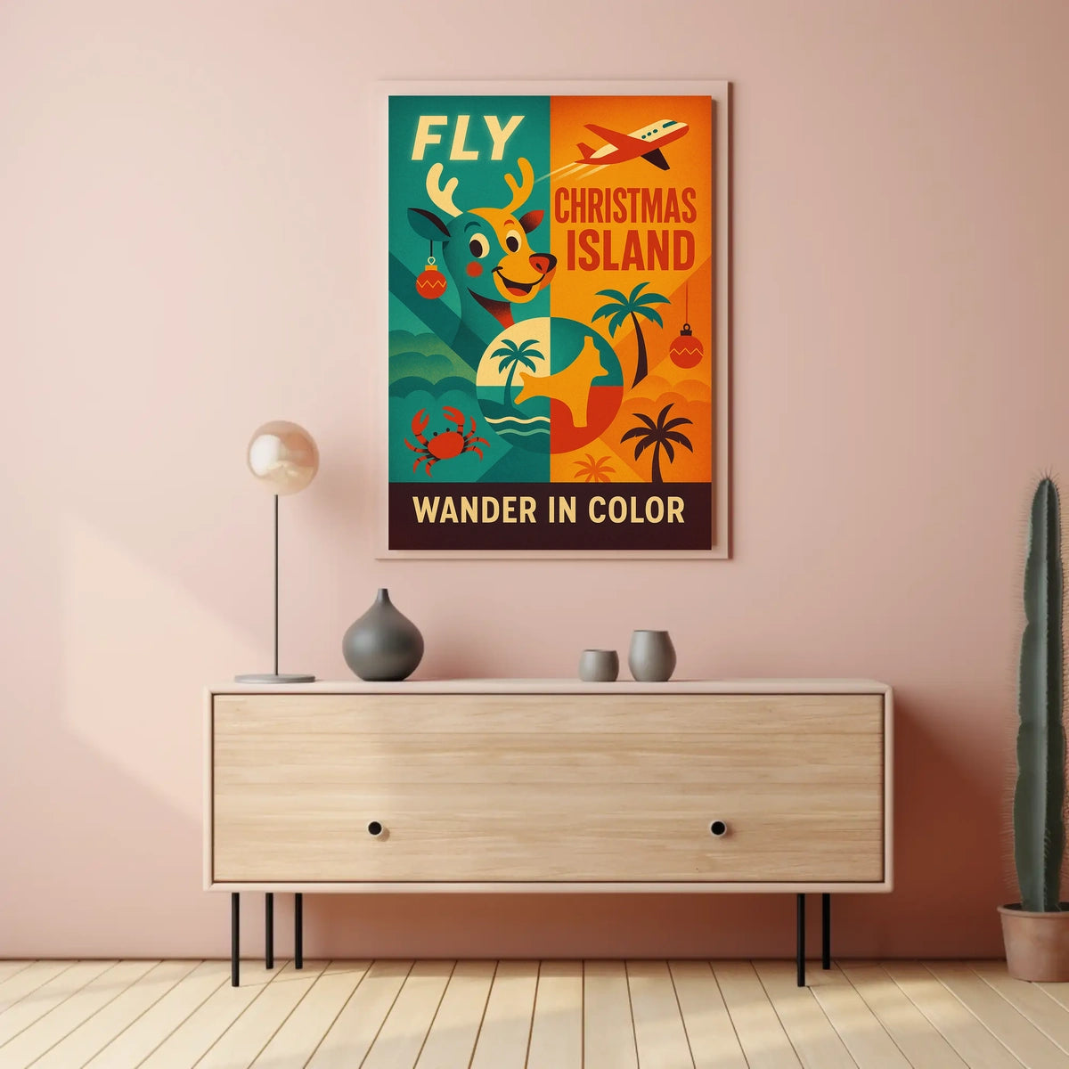 Fly to Christmas Island Poster