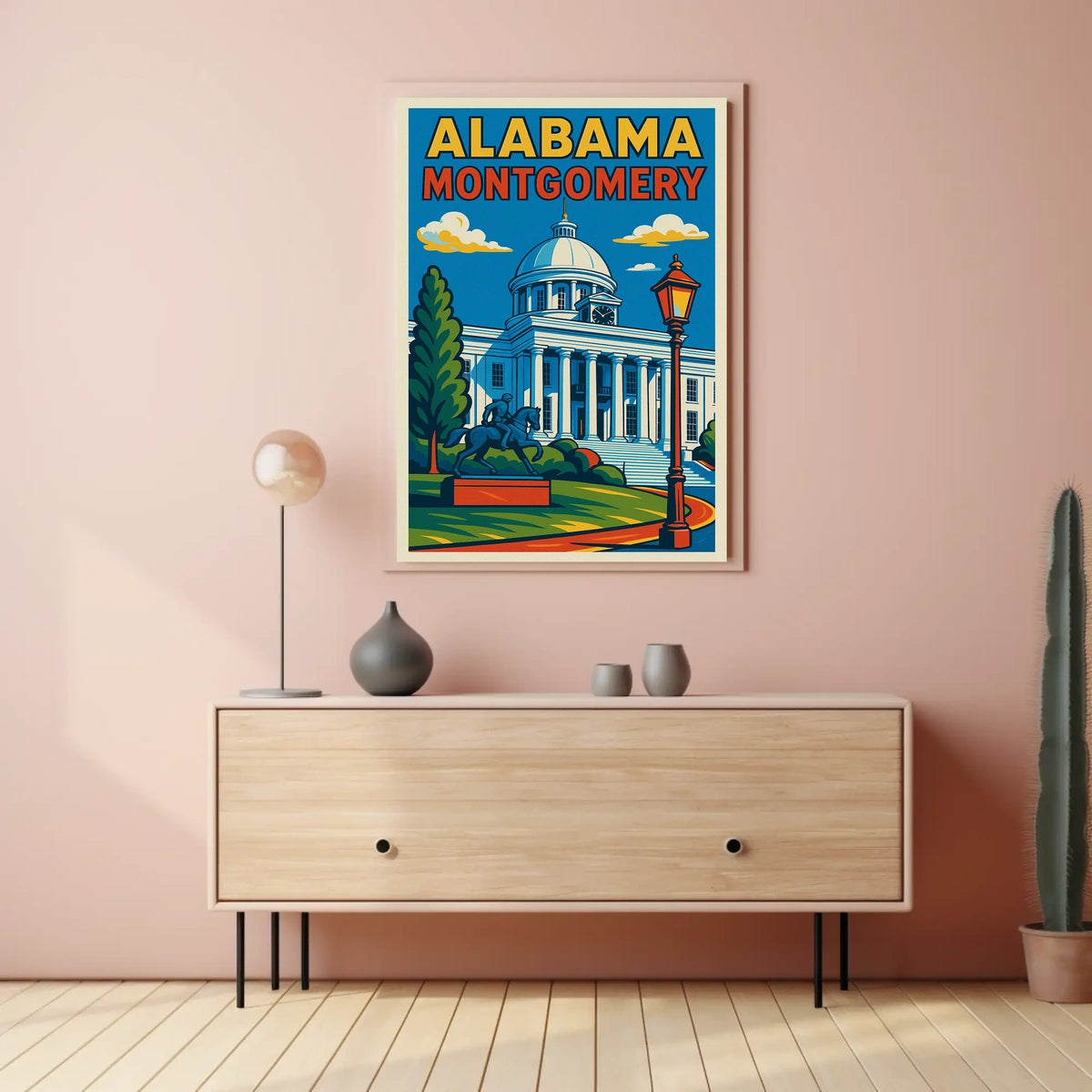 Alabama Montgomery Poster