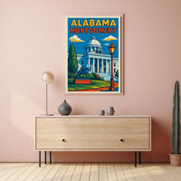 Alabama Montgomery Poster