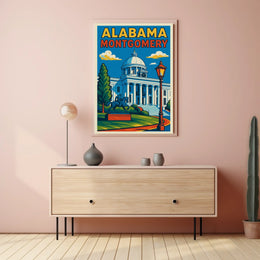 Alabama Montgomery Poster