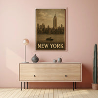 New York City Skyline Poster
