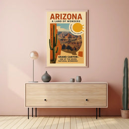 Grand Canyon Natural Wonder Art Poster