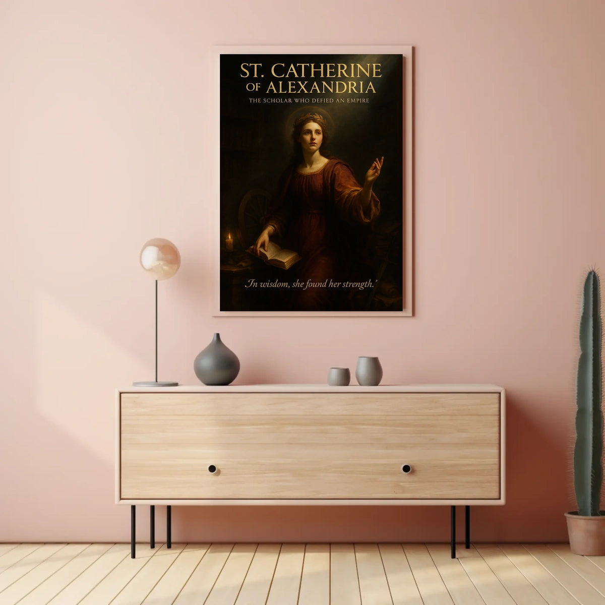 St. Catherine of Alexandria Poster