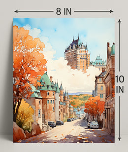 Autumn In The City Poster