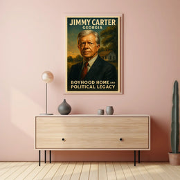 Jimmy Carter Georgia Legacy Poster