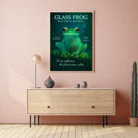 Glass Frog NatureS Marvel Poster