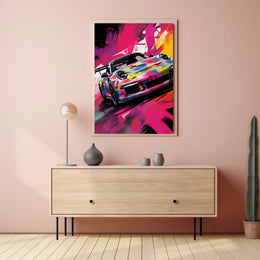 Vibrant Speed Poster