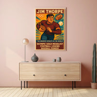 Celebrating Jim Thorpe A Legendary Athlete Jim Thorpe Poster