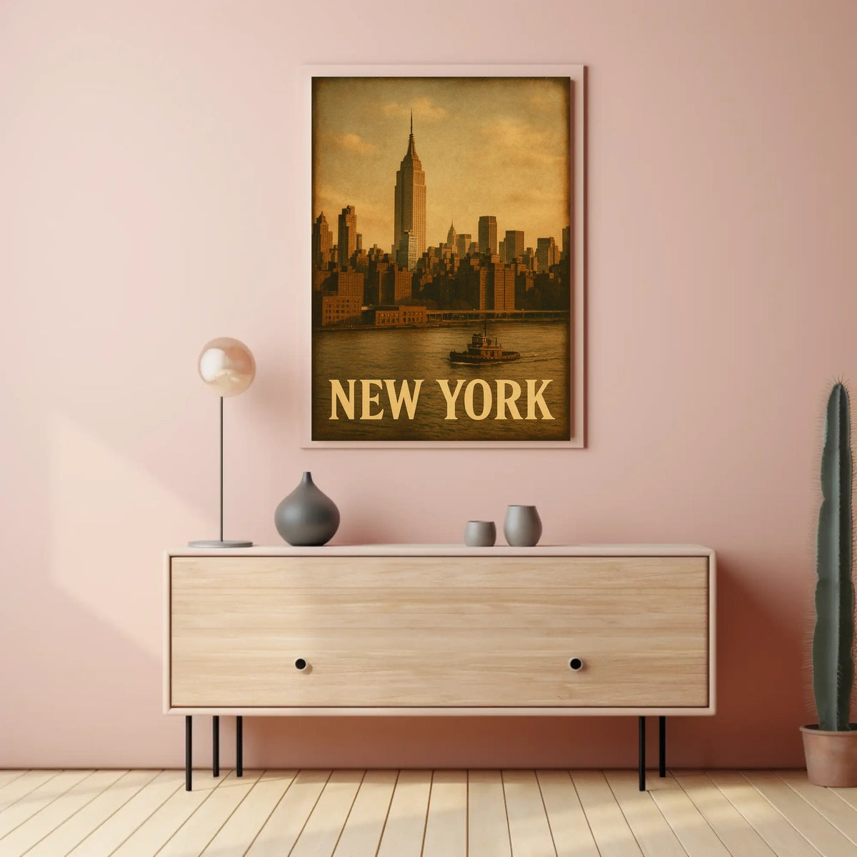 New York City Skyline Poster