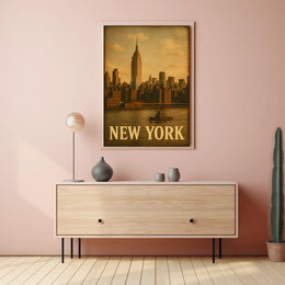 New York City Skyline Poster