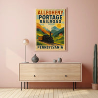 Allegheny Portage Railroad Poster