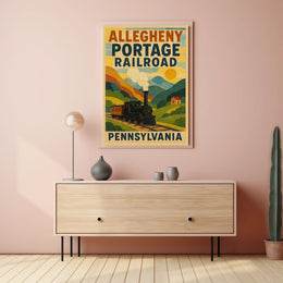 Allegheny Portage Railroad Poster