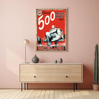 Brooklands 500 Miles Race 1937 Poster