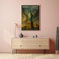 Statue Of Liberty Icon Of Freedom Poster